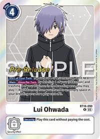 Lui Ohwada - Beginning Observer Pre-Release Cards - Digimon Card Game card