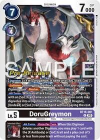 DoruGreymon - Beginning Observer Pre-Release Cards - Digimon Card Game card