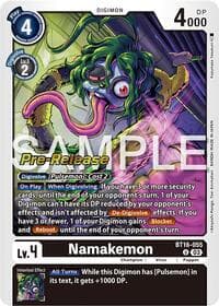 Namakemon - Beginning Observer Pre-Release Cards - Digimon Card Game card