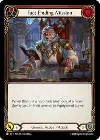 Fact-Finding Mission (Red) - Part the Mistveil - Flesh and Blood TCG card