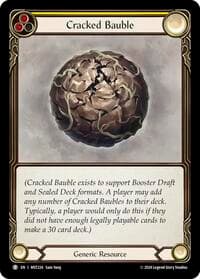 Cracked Bauble - Part the Mistveil - Flesh and Blood TCG card