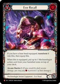 Evo Recall - Part the Mistveil - Flesh and Blood TCG card