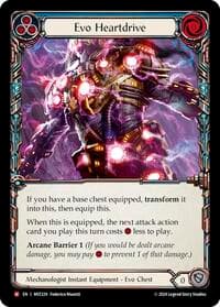 Evo Heartdrive - Part the Mistveil - Flesh and Blood TCG card