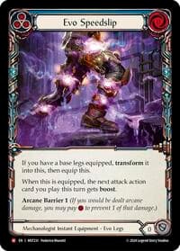 Evo Speedslip - Part the Mistveil - Flesh and Blood TCG card