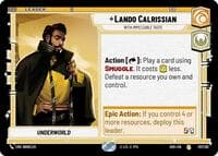 Lando Calrissian - With Impeccable Taste - Shadows of the Galaxy - Star Wars: Unlimited card