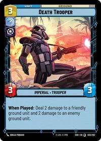 Death Trooper - Shadows of the Galaxy - Star Wars: Unlimited card