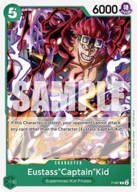 Eustass"Captain"Kid (OP-07 Pre-Release Tournament) - One Piece Promotion Cards - One Piece Card Game card