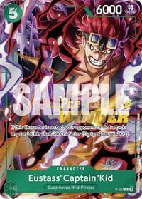 Eustass"Captain"Kid (OP-07 Pre-Release Tournament) [Winner] - One Piece Promotion Cards - One Piece Card Game card