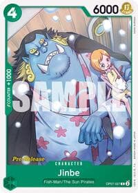 Jinbe (027) - 500 Years in the Future Pre-Release Cards - One Piece Card Game card
