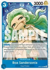 Boa Sandersonia - 500 Years in the Future Pre-Release Cards - One Piece Card Game card