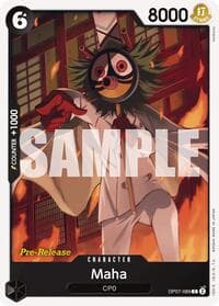 Maha - 500 Years in the Future Pre-Release Cards - One Piece Card Game card