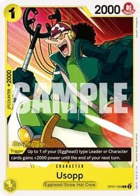 Usopp - 500 Years in the Future Pre-Release Cards - One Piece Card Game card