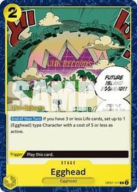 Egghead - 500 Years in the Future Pre-Release Cards - One Piece Card Game card