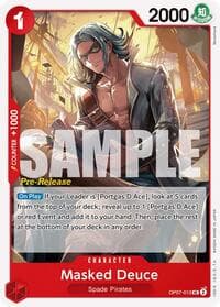 Masked Deuce - 500 Years in the Future Pre-Release Cards - One Piece Card Game card