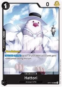 Hattori - 500 Years in the Future Pre-Release Cards - One Piece Card Game card