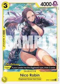 Nico Robin - 500 Years in the Future Pre-Release Cards - One Piece Card Game card