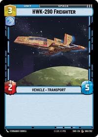 HWK-290 Freighter - Shadows of the Galaxy - Star Wars: Unlimited card