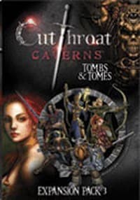 Cutthroat Caverns: Tombs and Tomes Expansion 3 - Smirk & Dagger Games - Boardgames card