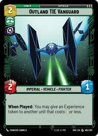 Outland TIE Vanguard - Shadows of the Galaxy - Star Wars: Unlimited card