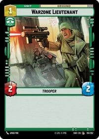 Warzone Lieutenant - Shadows of the Galaxy - Star Wars: Unlimited card