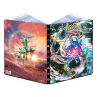 Pokemon Scarlet and Violet Walking Wake and Iron Leaves 9-Pocket Portfolio - Ultra Pro Storage Albums - Storage Albums card