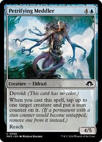 Petrifying Meddler - Modern Horizons 3 - Magic: The Gathering card