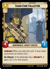 Chain Code Collector - Shadows of the Galaxy - Star Wars: Unlimited card