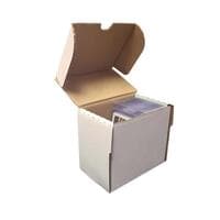 5" Semi-Rigid Card Holder 2 Storage Box - BCW Card Storage Boxes - Collectible Storage card