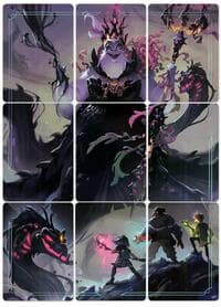 Ursula - Sea Witch Queen Puzzle Insert (Set of 9) - Ursula's Return - Disney Lorcana card