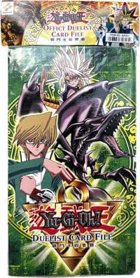 Yu-Gi-Oh! Duel Monsters 3-Pocket Duelist Card File Portfolio - Joey Wheeler and Marik Ishtar - Konami Storage Albums - Storage Albums card