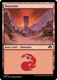 Mountain (0317) - Modern Horizons 3 - Magic: The Gathering card