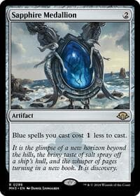 Sapphire Medallion - Modern Horizons 3 - Magic: The Gathering card
