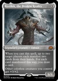 Kozilek, the Broken Reality (Foil Etched) - Modern Horizons 3 - Magic: The Gathering card