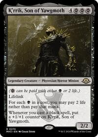 K'rrik, Son of Yawgmoth - Modern Horizons 3 - Magic: The Gathering card