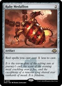 Ruby Medallion - Modern Horizons 3 - Magic: The Gathering card