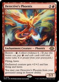 Detective's Phoenix - Modern Horizons 3 - Magic: The Gathering card