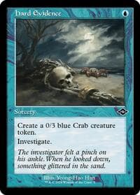 Hard Evidence (Retro Frame) - Modern Horizons 2 - Magic: The Gathering card