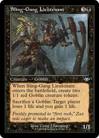 Sling-Gang Lieutenant (Retro Frame) - Modern Horizons - Magic: The Gathering card