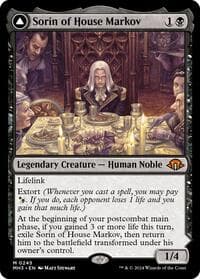 Sorin of House Markov - Modern Horizons 3 - Magic: The Gathering card