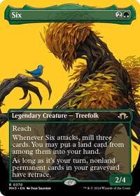 Six (Borderless) - Modern Horizons 3 - Magic: The Gathering card