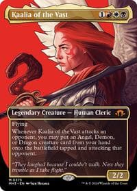 Kaalia of the Vast (0375) (Borderless) - Modern Horizons 3 - Magic: The Gathering card
