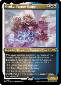 Genku, Future Shaper (Foil Etched) - Modern Horizons 3 - Magic: The Gathering card