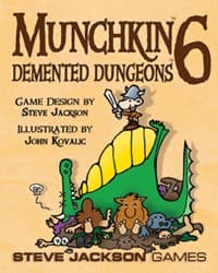 Munchkin 6: Demented Dungeons - Steve Jackson Games - Boardgames card
