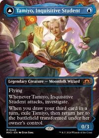 Tamiyo, Inquisitive Student (Borderless) - Modern Horizons 3 - Magic: The Gathering card