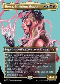 Breya, Etherium Shaper (Borderless) - Modern Horizons 3 - Magic: The Gathering card