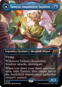 Tamiyo, Inquisitive Student (Borderless) (Textured Foil) - Modern Horizons 3 - Magic: The Gathering card