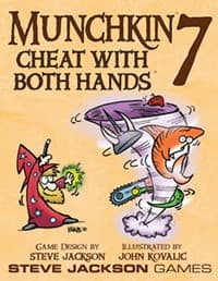 Munchkin 7: Cheat With Both Hands - Steve Jackson Games - Boardgames card