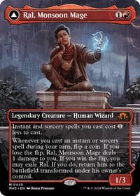 Ral, Monsoon Mage (Borderless) - Modern Horizons 3 - Magic: The Gathering card