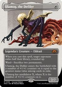 Ulamog, the Defiler (Borderless) - Modern Horizons 3 - Magic: The Gathering card