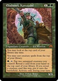 Eladamri, Korvecdal (Retro Frame) - Modern Horizons 3 - Magic: The Gathering card